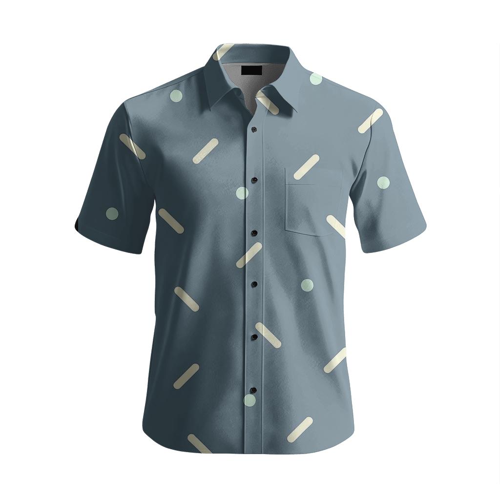 Meteor Shower Micro Dot Scatter stylish threadwork shirts