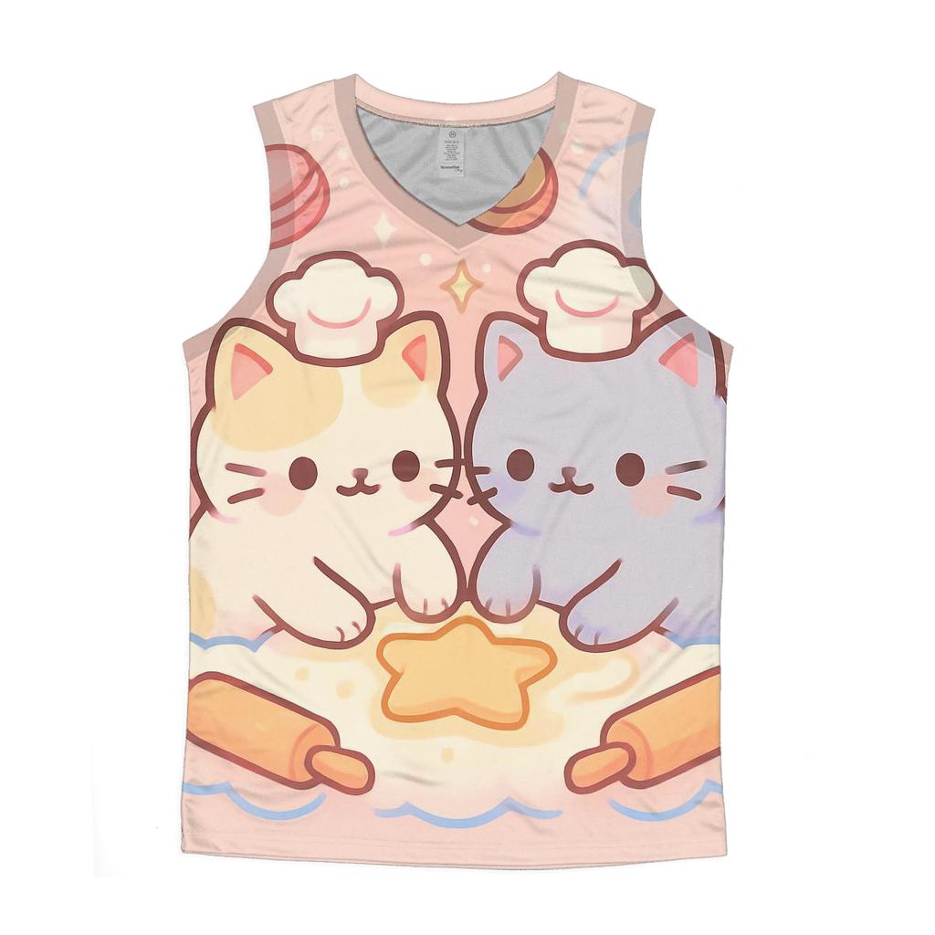 Cloud Bakery Biscuit Cats stylish racerback tanks
