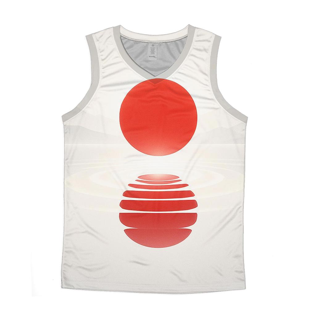 Japan Sky Mirror Flag custom tank tops