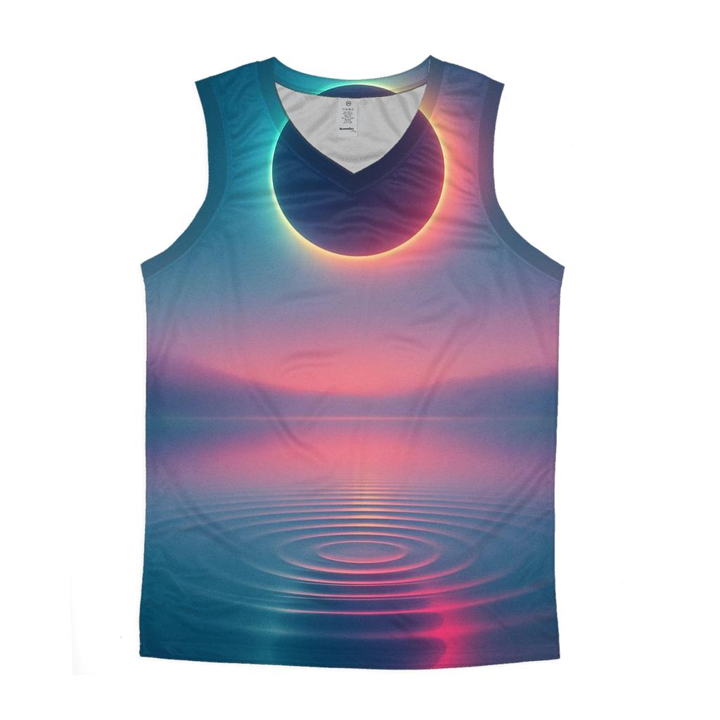 Velvet Eclipse Lagoon sports performance tank tops