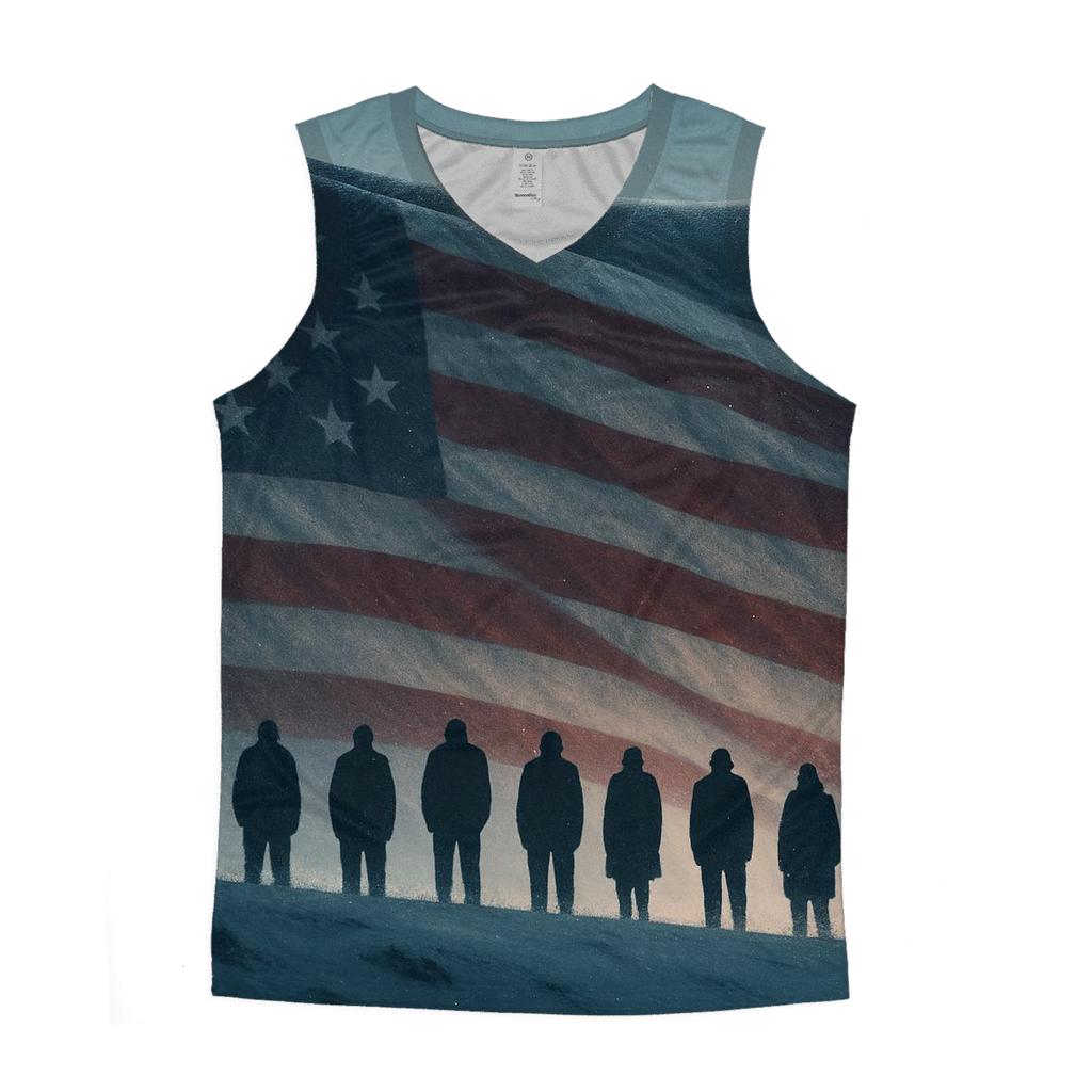 Snowbound Valor Silhouette trendy fitted tank tops