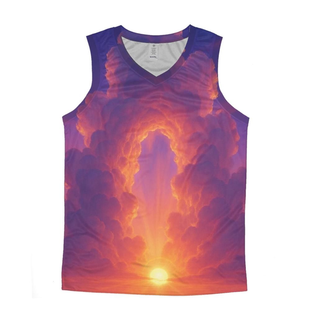 Cloud Cathedral Sundrop cotton sleeveless tops