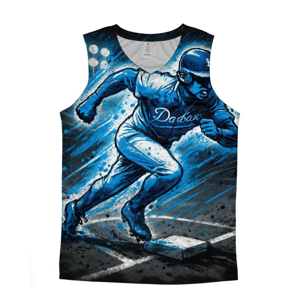 Graffiti Diamond Night Sprint casual summer tank tops