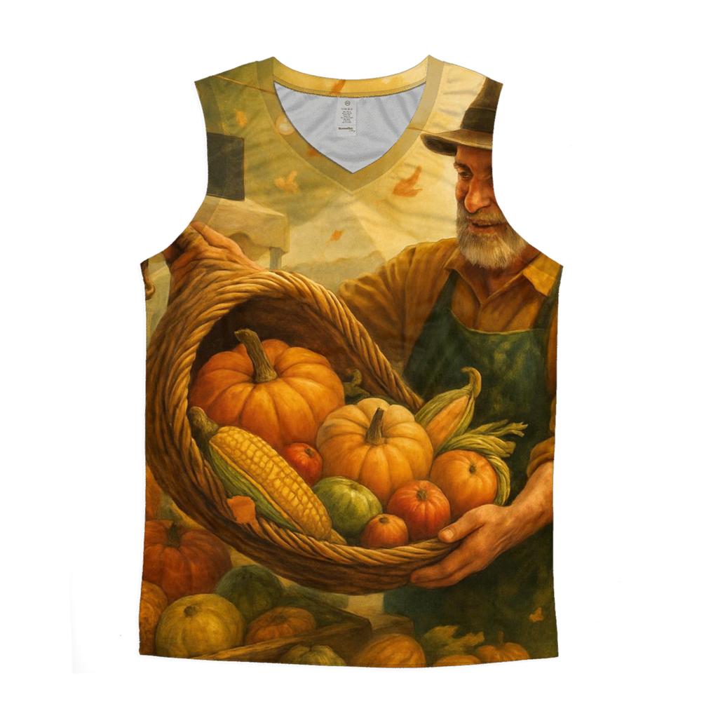 Cornucopia Market Morning custom tank tops
