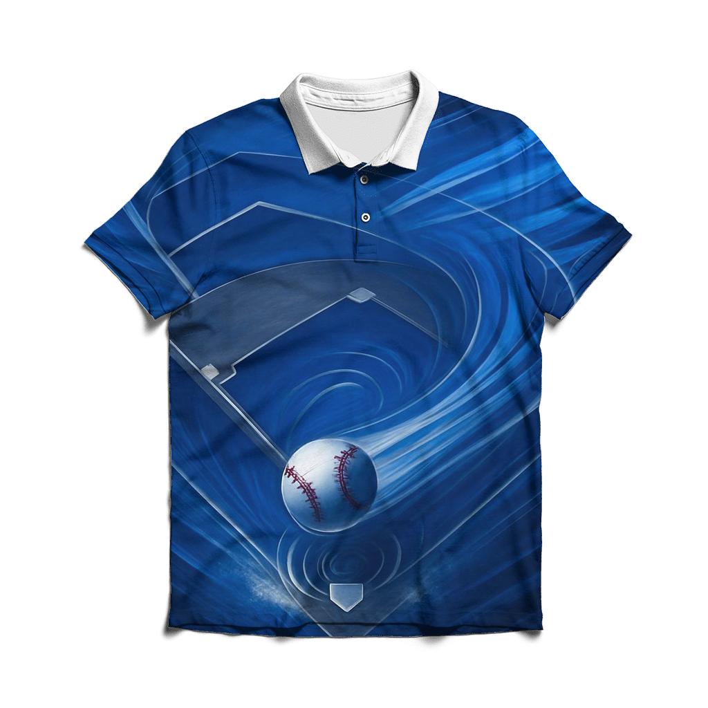 Diamond Rush With Blue Jays Wings personalized polo shirts