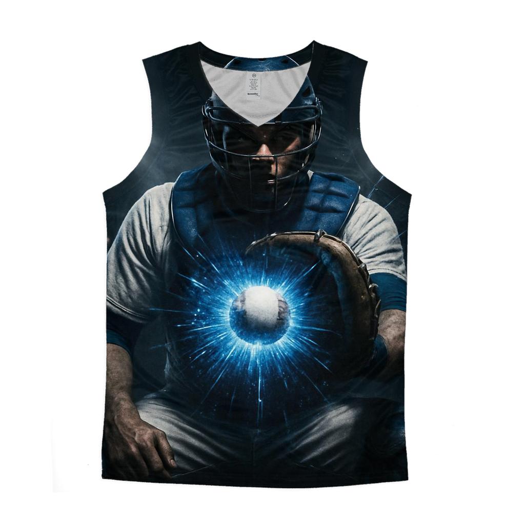 Midnight Catcher Shield Burst stylish racerback tanks