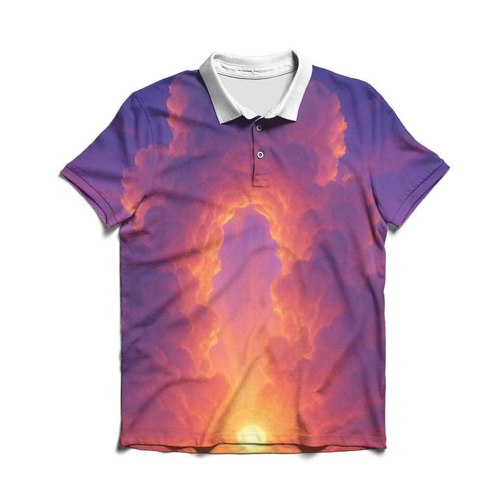 Cloud Cathedral Sundrop personalized polo shirts