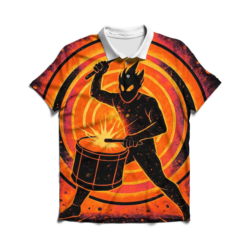 Supernova Drumline Parade stylish collar polo tees