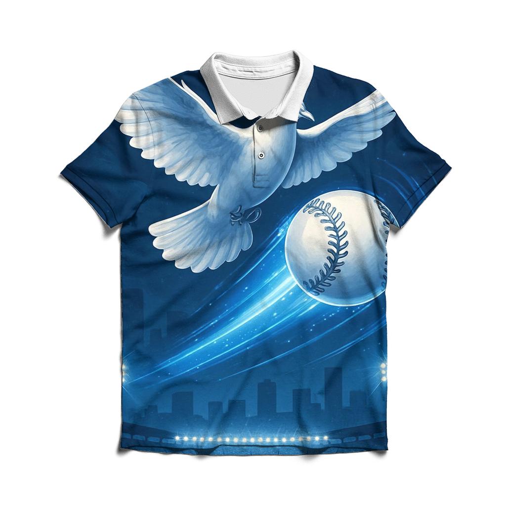 Stadium Dove And Victory Arc premium cotton polo shirts