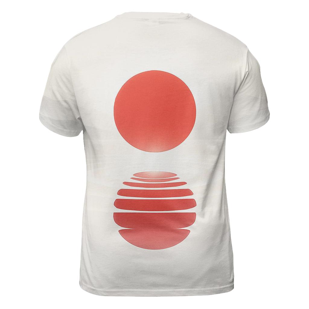 Japan Sky Mirror Flag designer pattern shirts