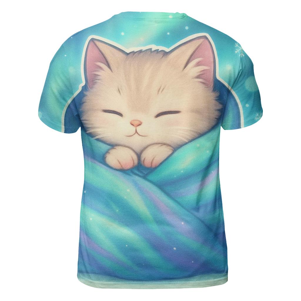 Aurora Blanket Burrito Kitty personalized full print shirts