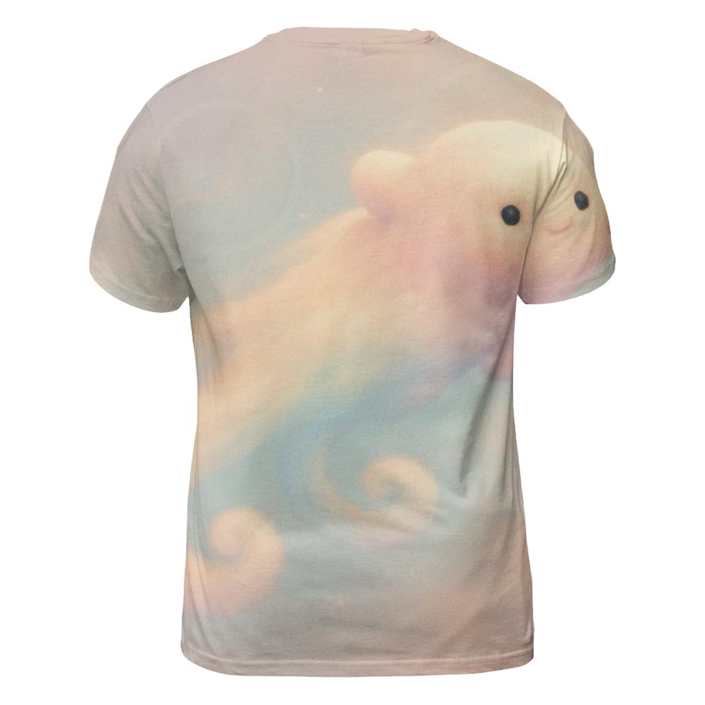 Pastel Comet Pillow Clouds personalized full print shirts