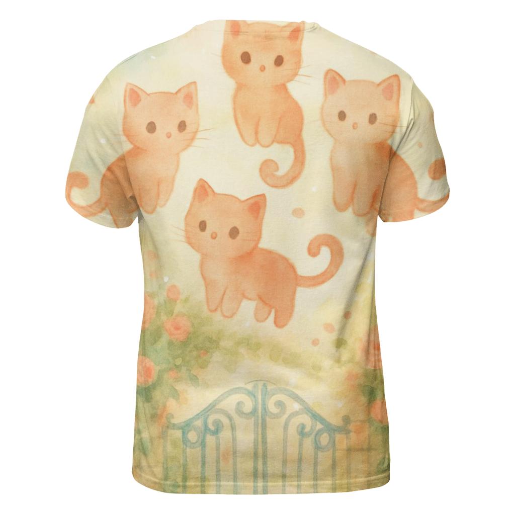 Garden Gate Of Floating Kittens personalized full print shirts