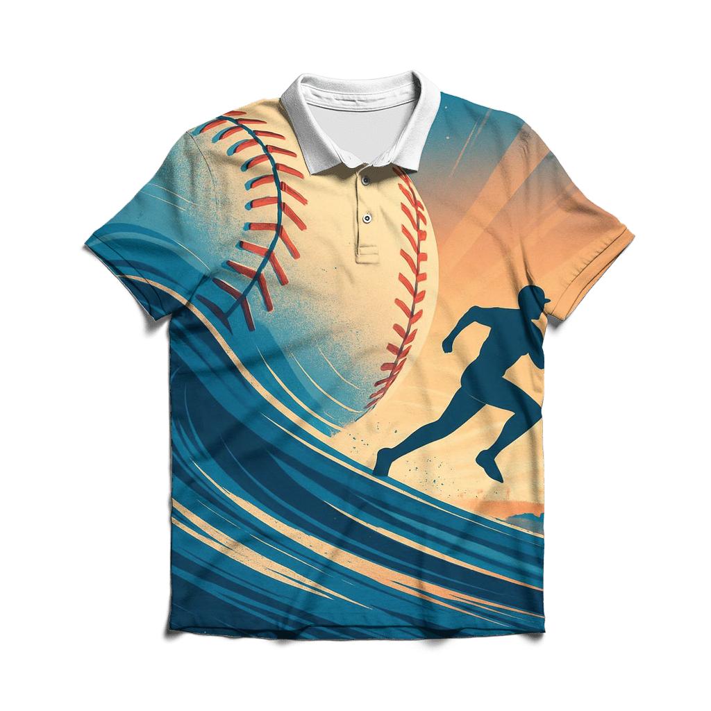 California Horizon Seamwave branded logo polo shirts