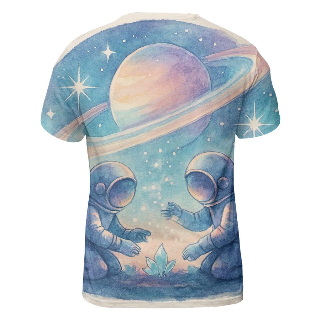 Gardeners Of The Ringed Planet statement graphic shirts