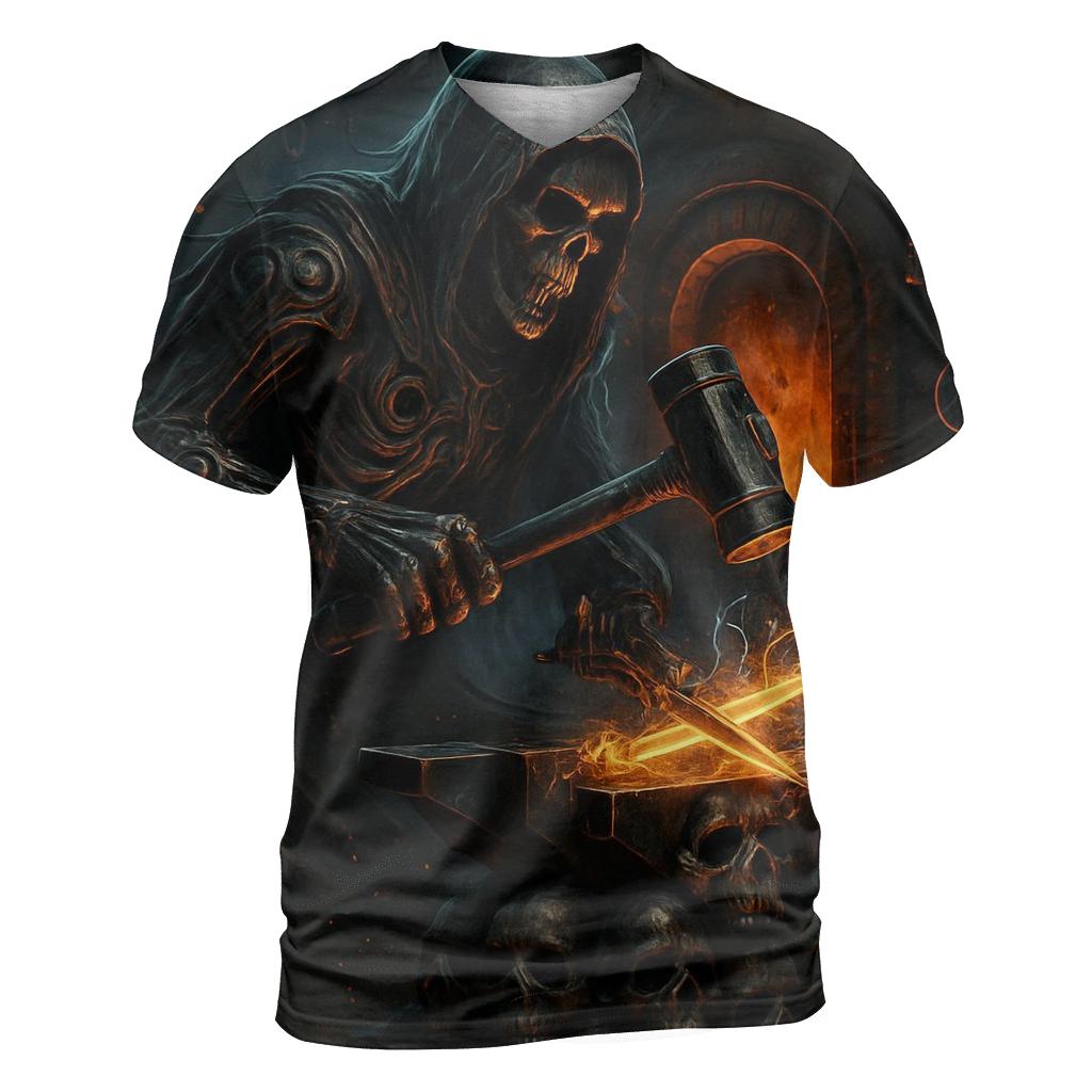 The Wraithsmith Forge creative print fashion shirts