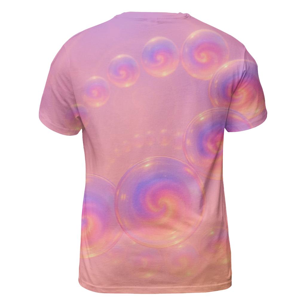 Bubble Nebula Carousel creative print fashion shirts