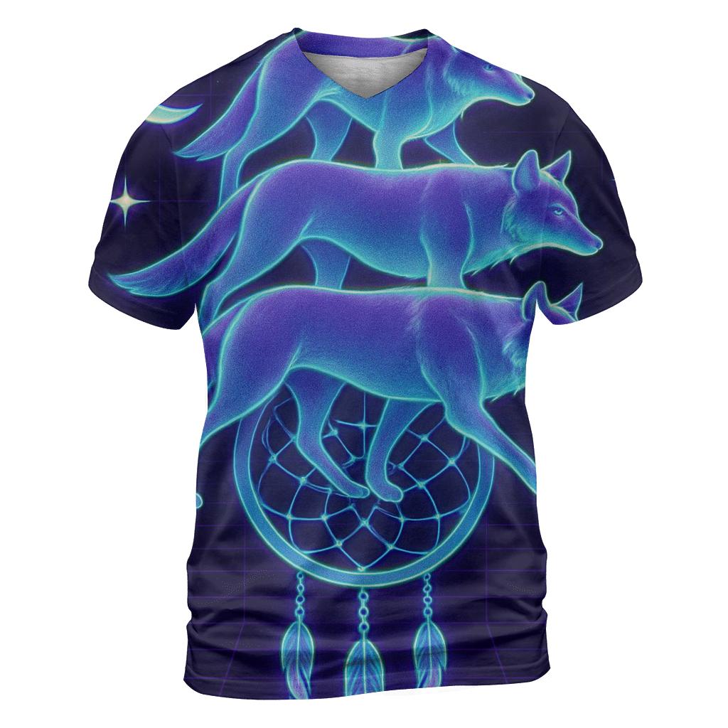 Dreamweave Hologram Pack Totem vibrant all-over design tees