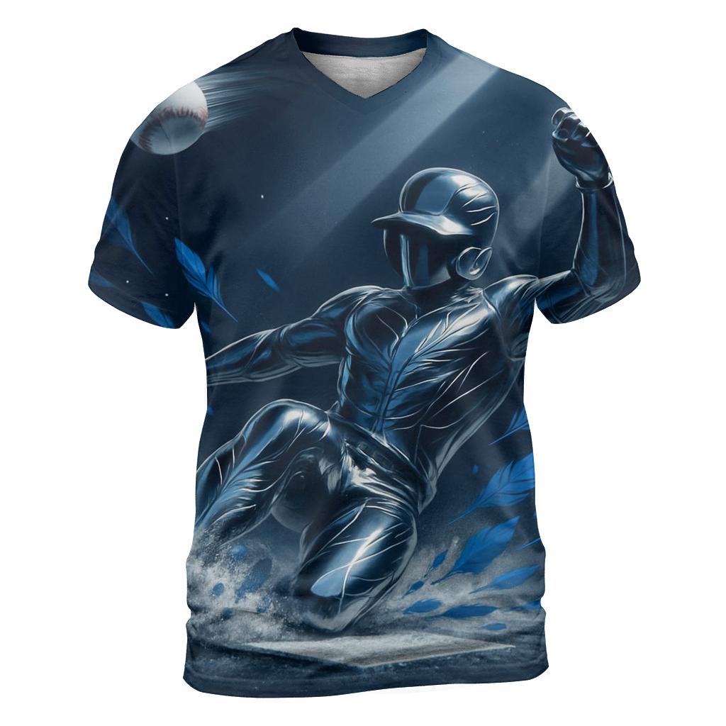 Frost Glint Slider Blue Jays Edition vibrant all-over design tees