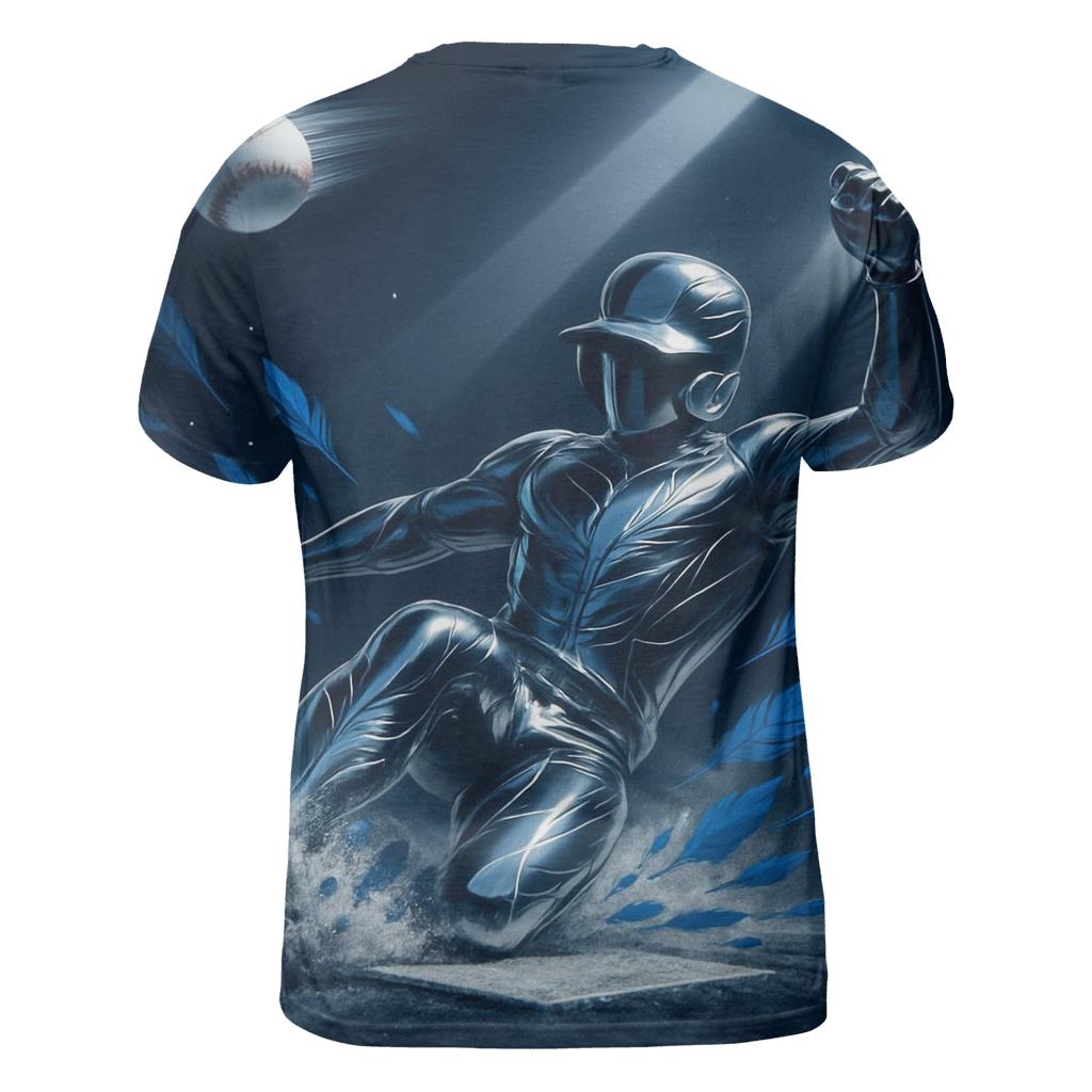 Frost Glint Slider Blue Jays Edition vibrant all-over design tees