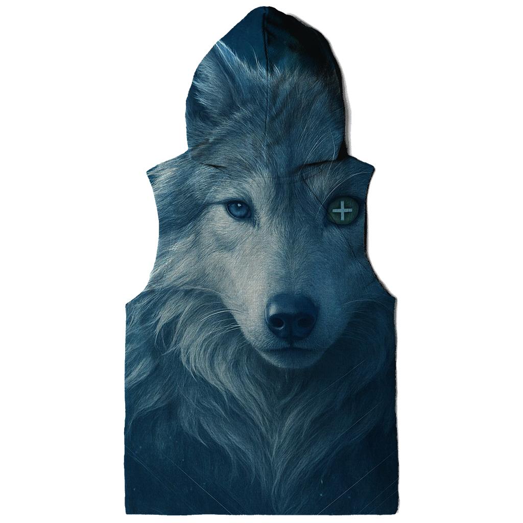 Aurora Compass Wolf Sentinel premium hoodies