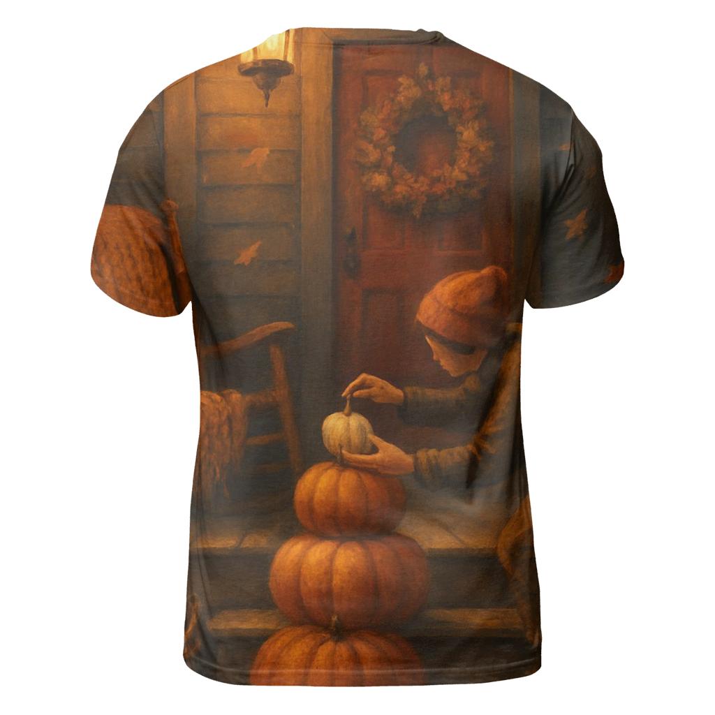 Harvest Moon Porch Welcome Scene statement graphic shirts