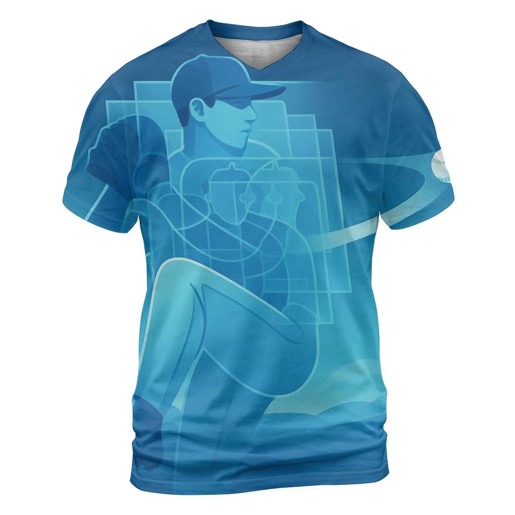 Coastal Windup Blue Jays Horizon custom all-over print shirts