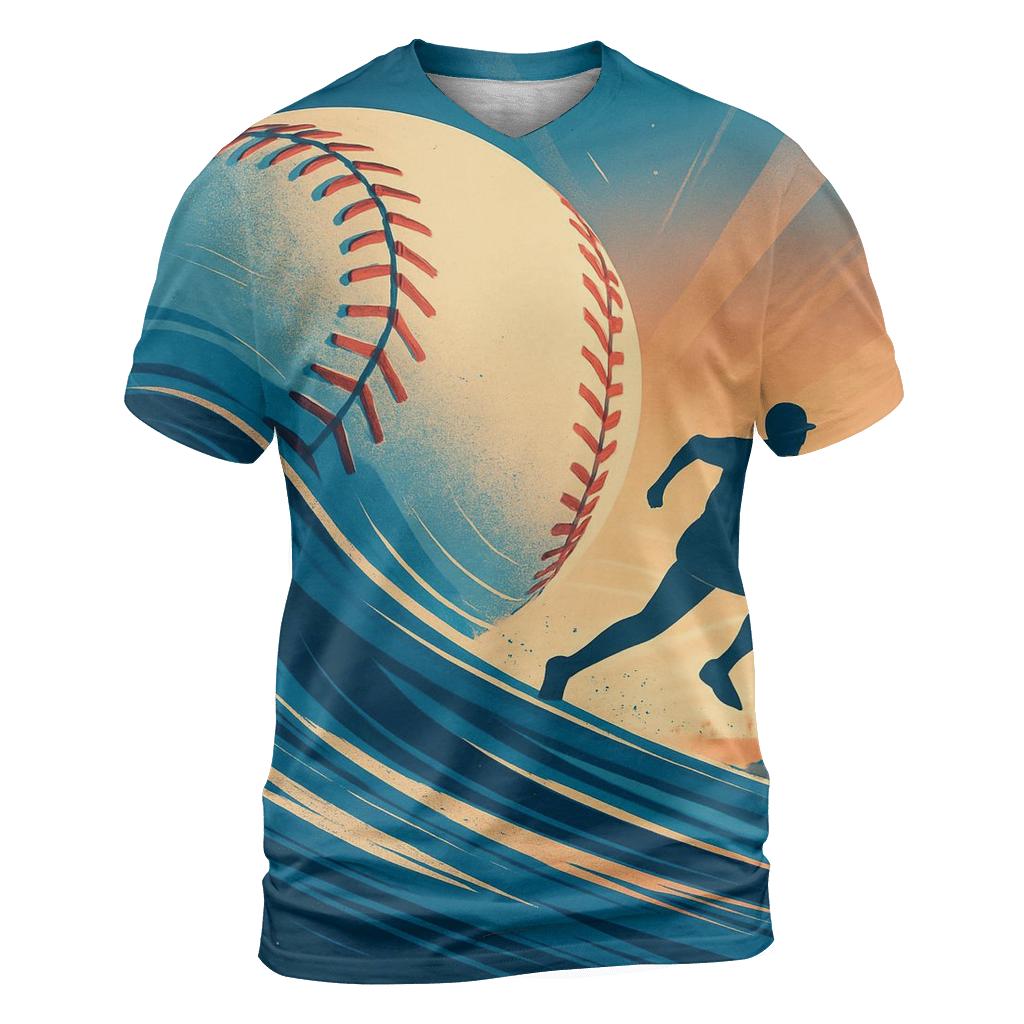 California Horizon Seamwave custom all-over print shirts