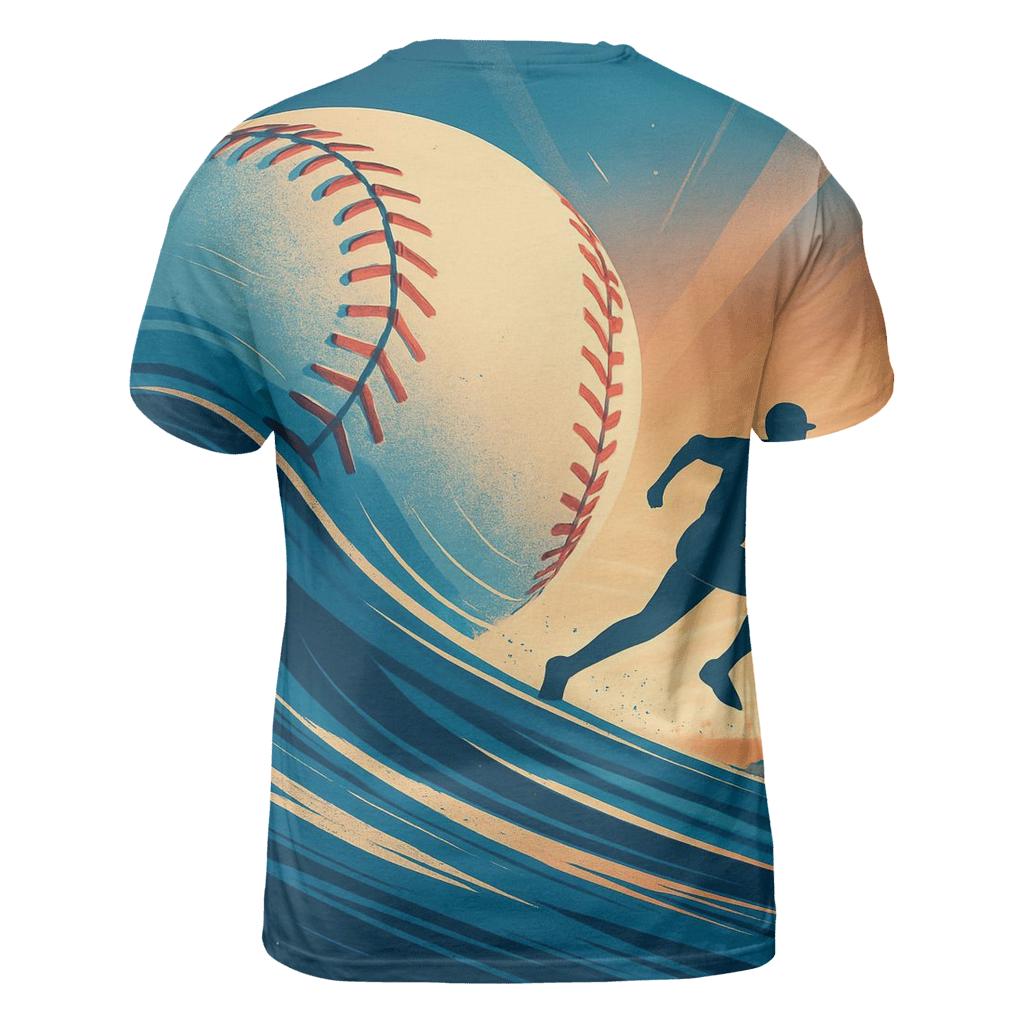 California Horizon Seamwave custom all-over print shirts