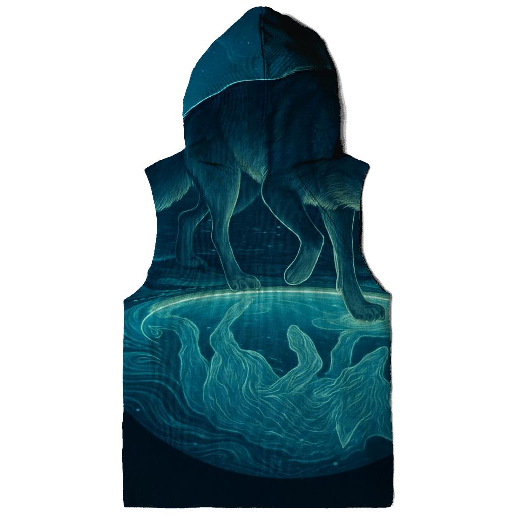 Tideglass Wolf And Moonpool designer hoodies