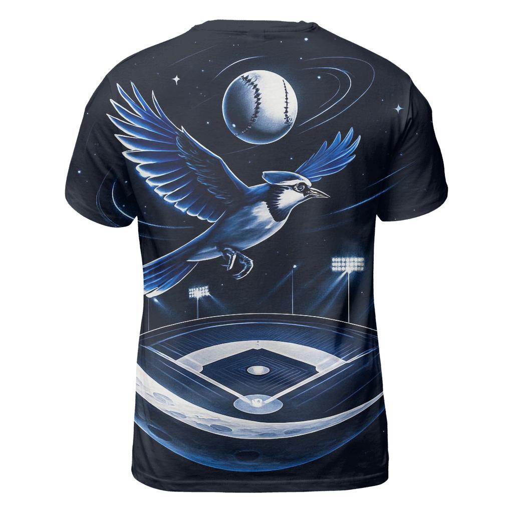 Blue Jays Lunar Stadium Glide artistic all-over print tops