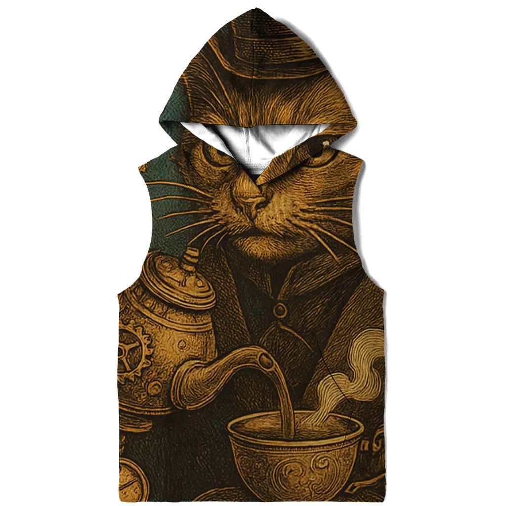 Clockwork Tea Ceremony Cat hoodie styles