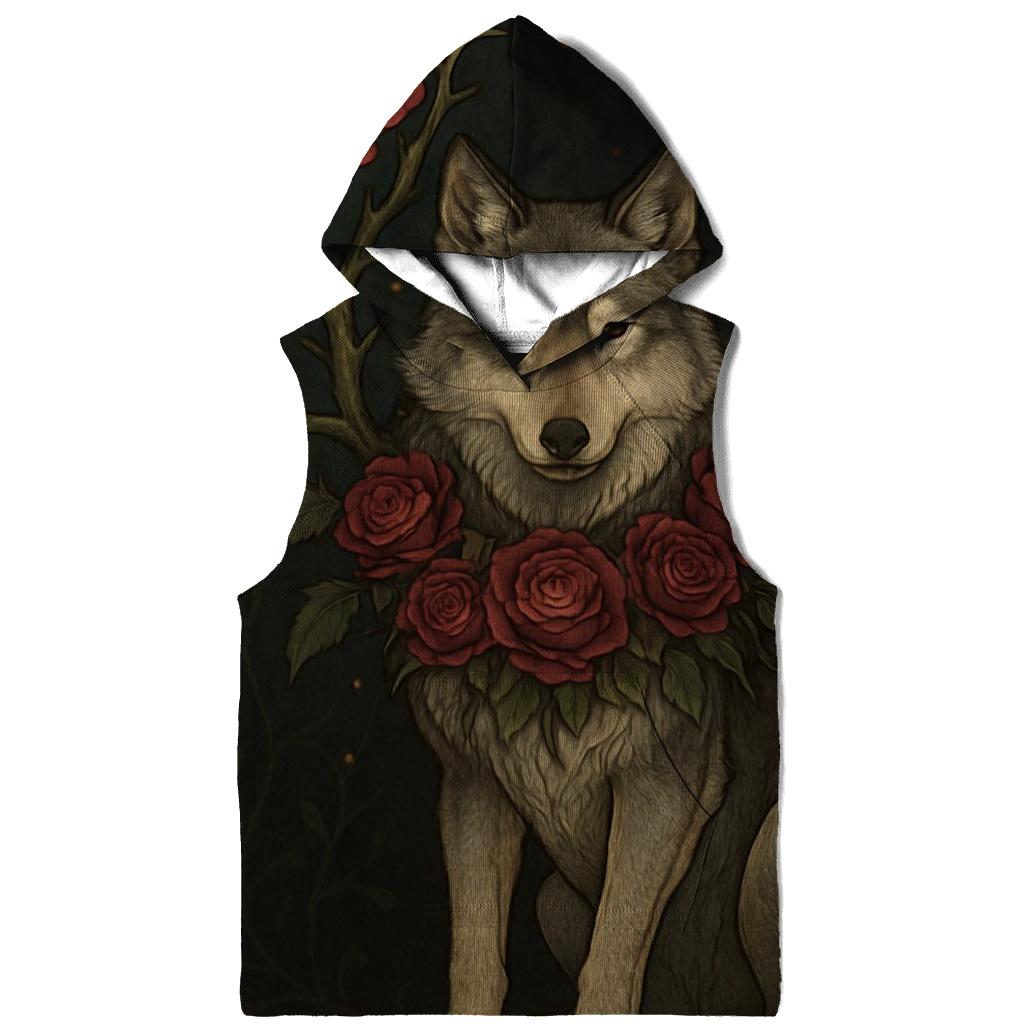 Thorn Bloom Guardian Wolf hoodie designs