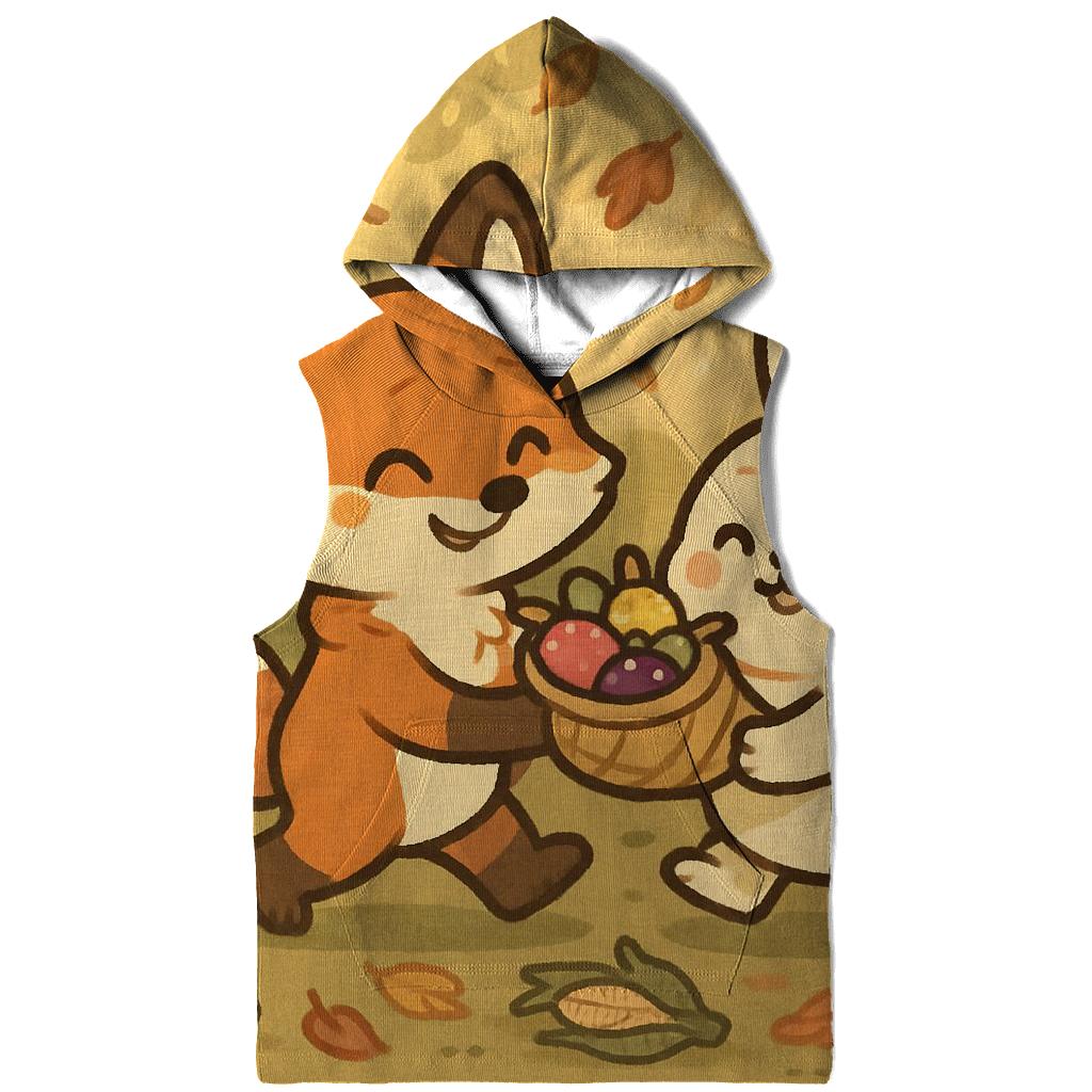 Woodland Friends Harvest Parade custom hoodies