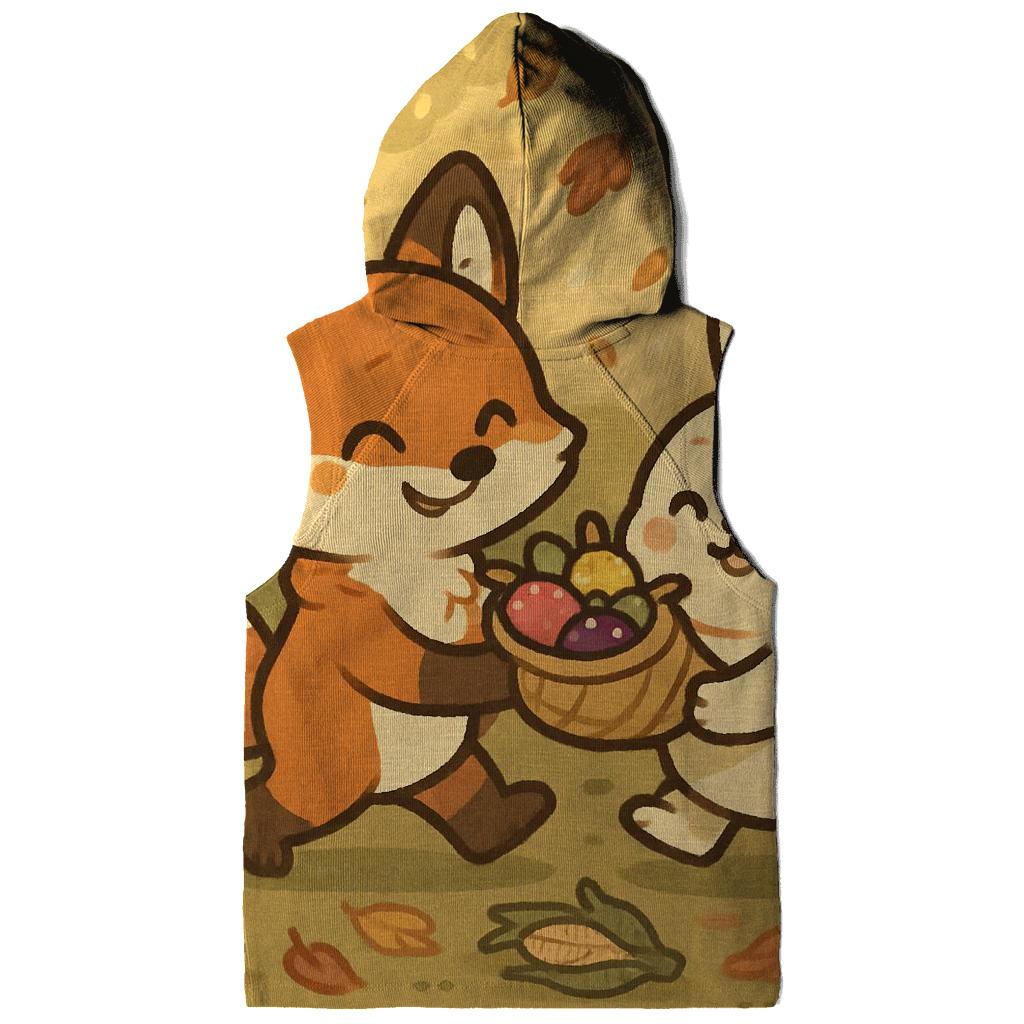 Woodland Friends Harvest Parade custom hoodies