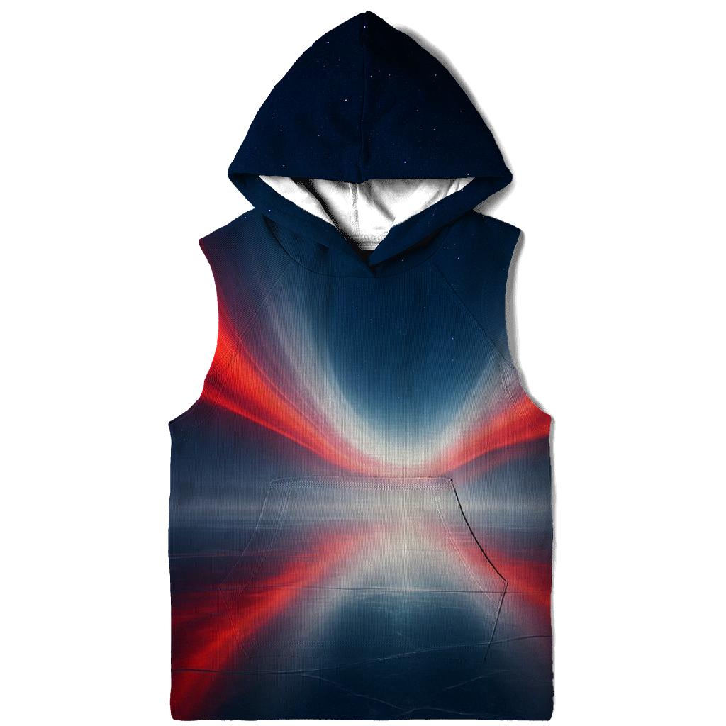 Canada Northern Lights Flag graphic hoodies