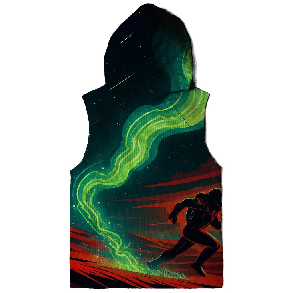 Aurora Circuit Over Mars Dunes hoodies fashion