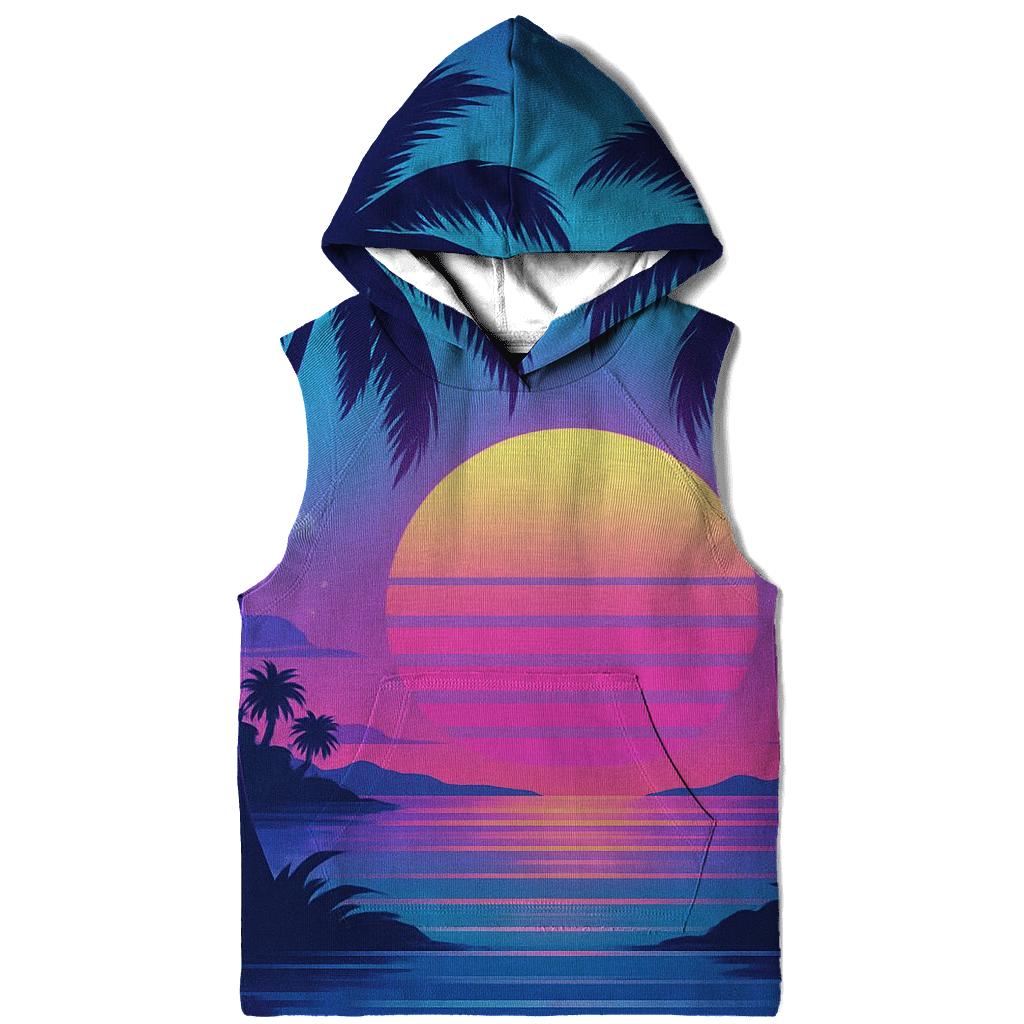 Neon Lagoon Sundream premium hoodies