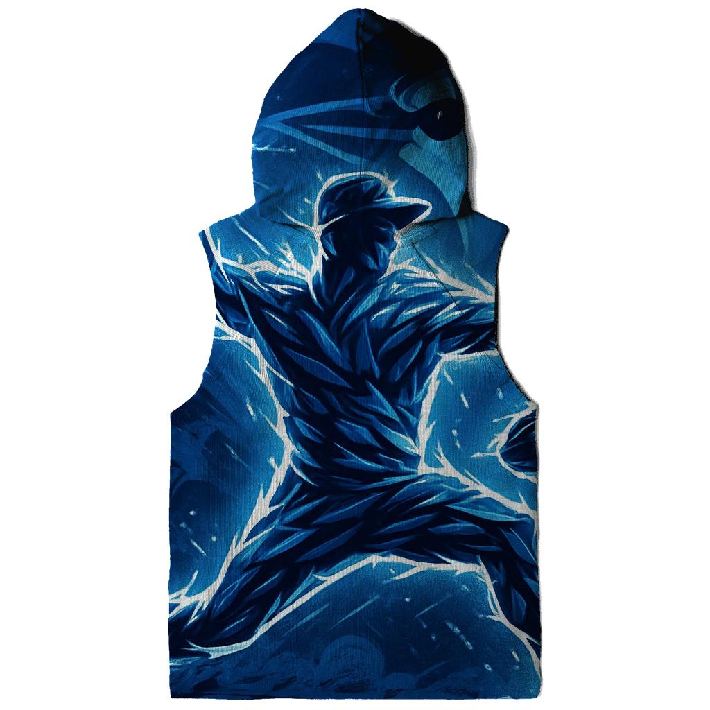 Night Pitcher Silhouette Blue Jays Storm premium hoodies
