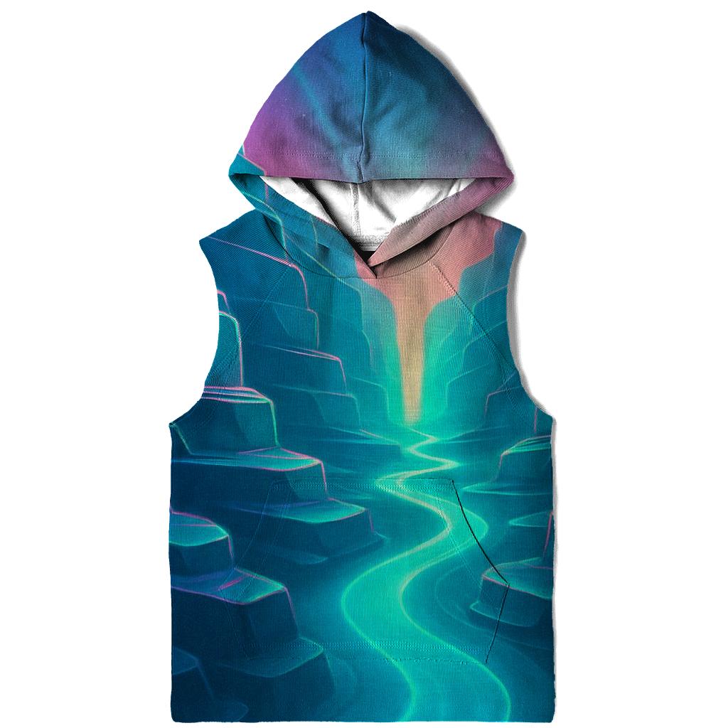 Iridescent Canyon Of Light graphic hoodies