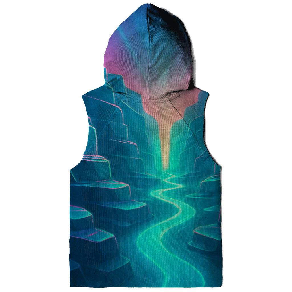 Iridescent Canyon Of Light graphic hoodies