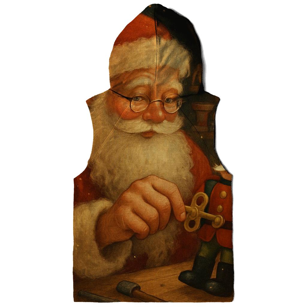 Storybook Workshop Wind Up Santa lightweight hoodies