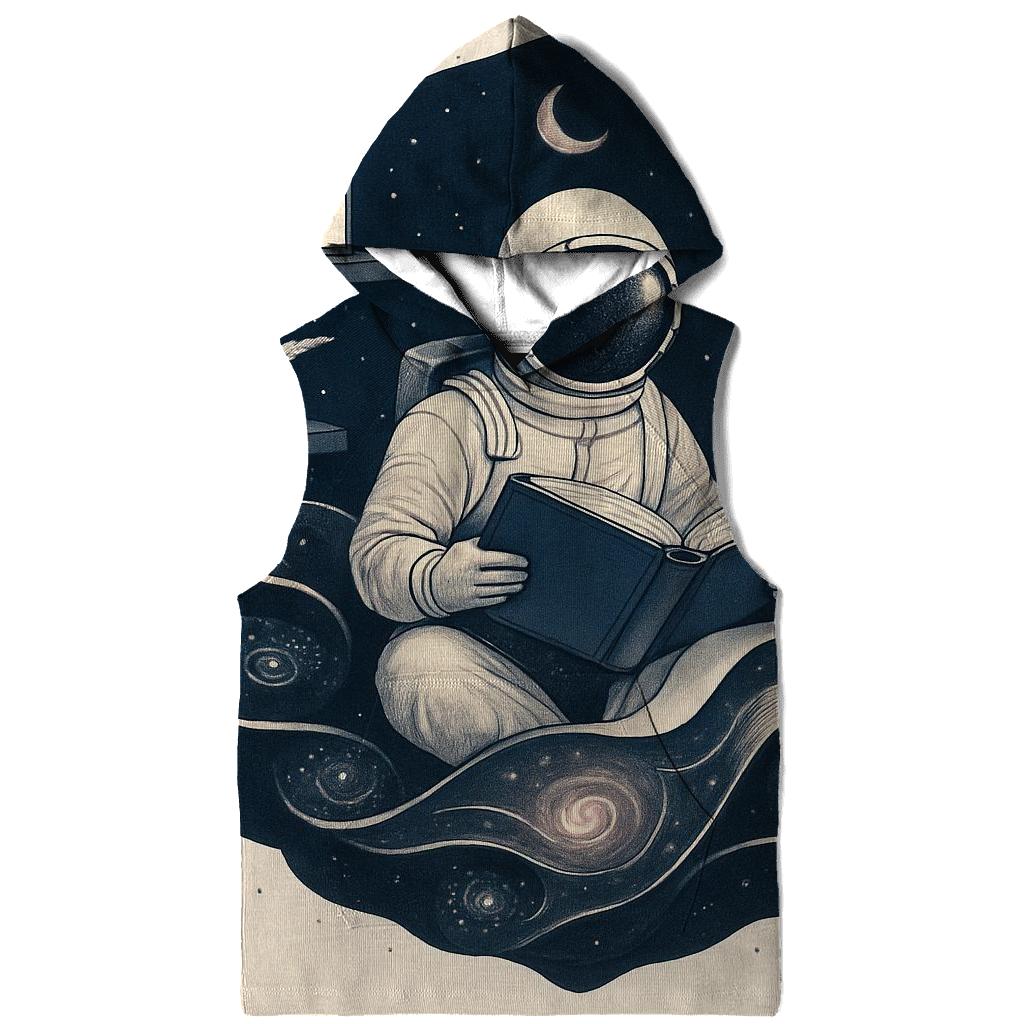 Library Of Folded Light printed hoodies