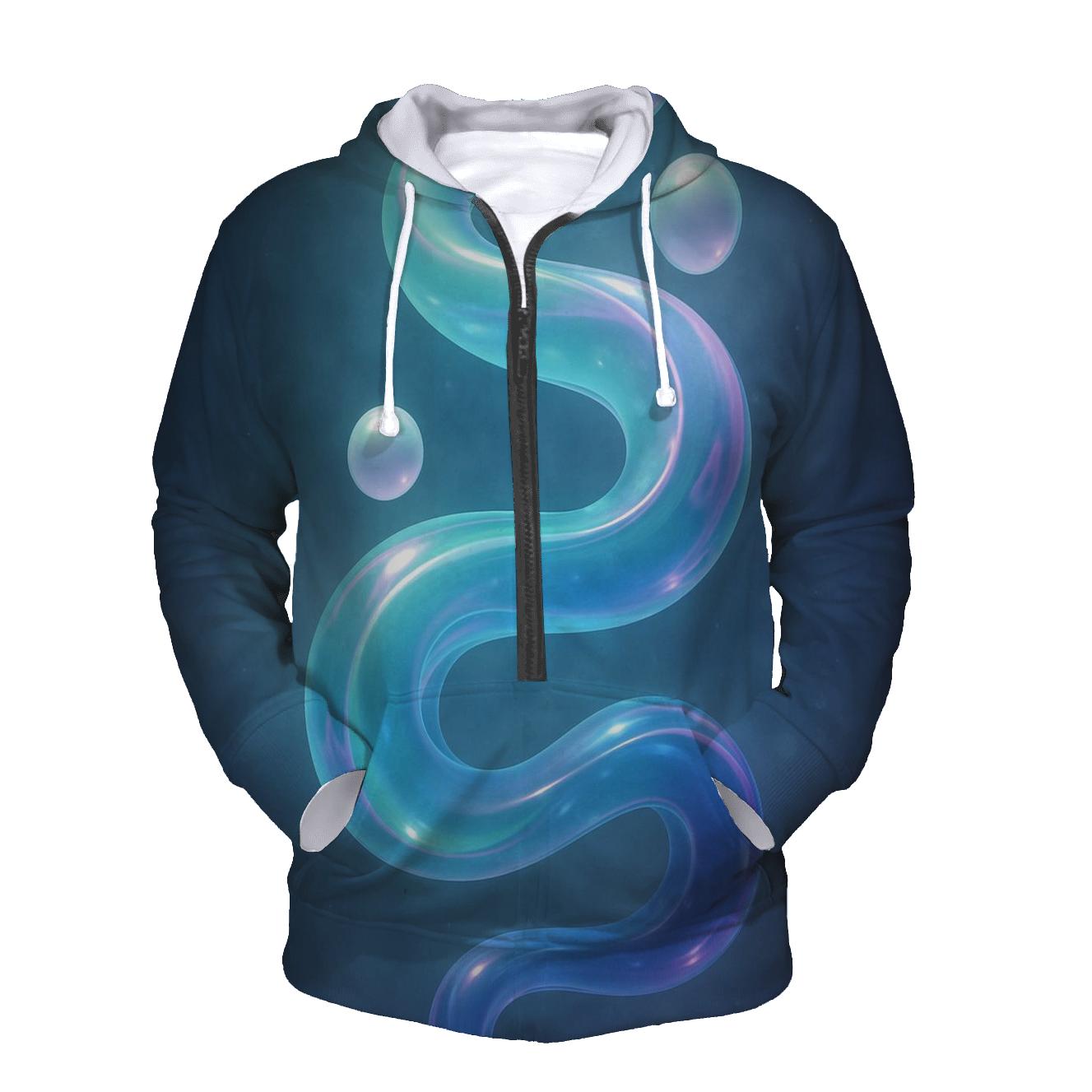 Aurora Marble Drift hoodies fashion