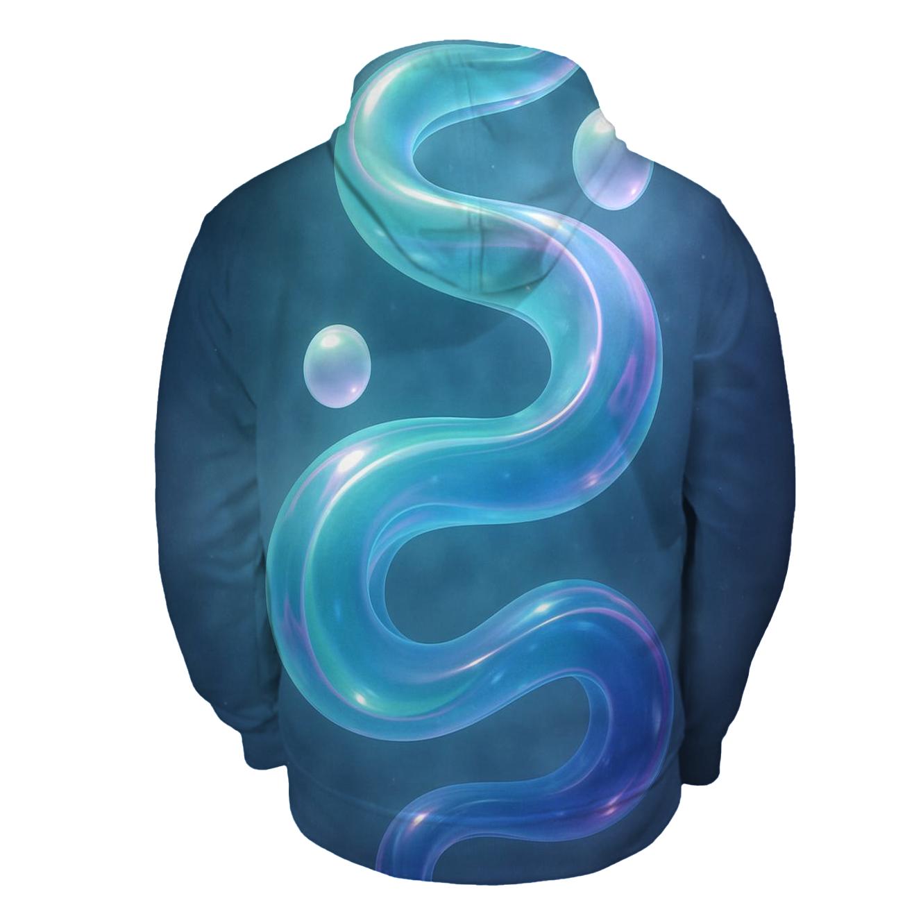 Aurora Marble Drift hoodies fashion