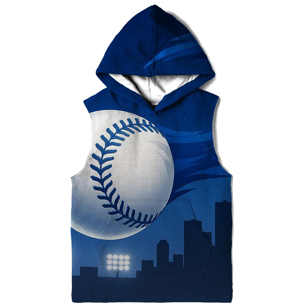 Skyline Curveball In Blue Jays Flight zip-up hoodies