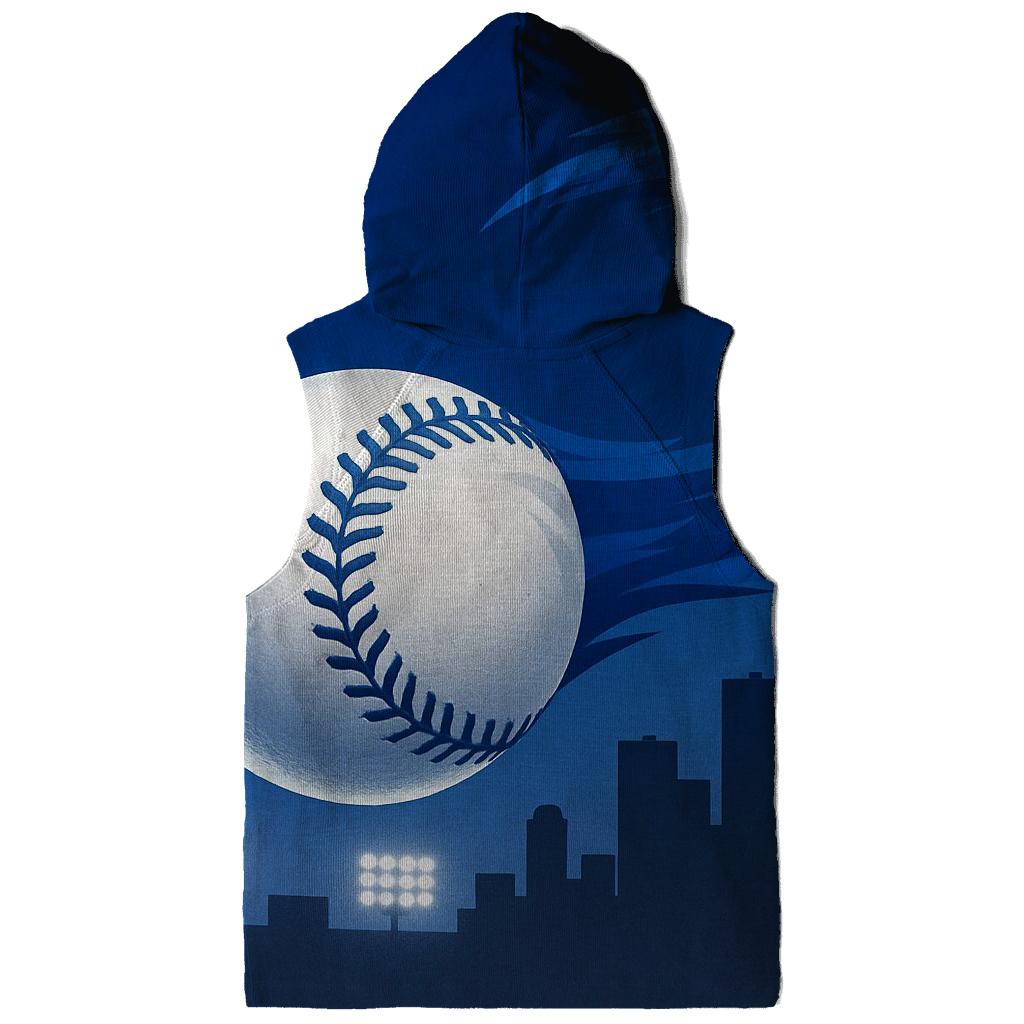 Skyline Curveball In Blue Jays Flight zip-up hoodies