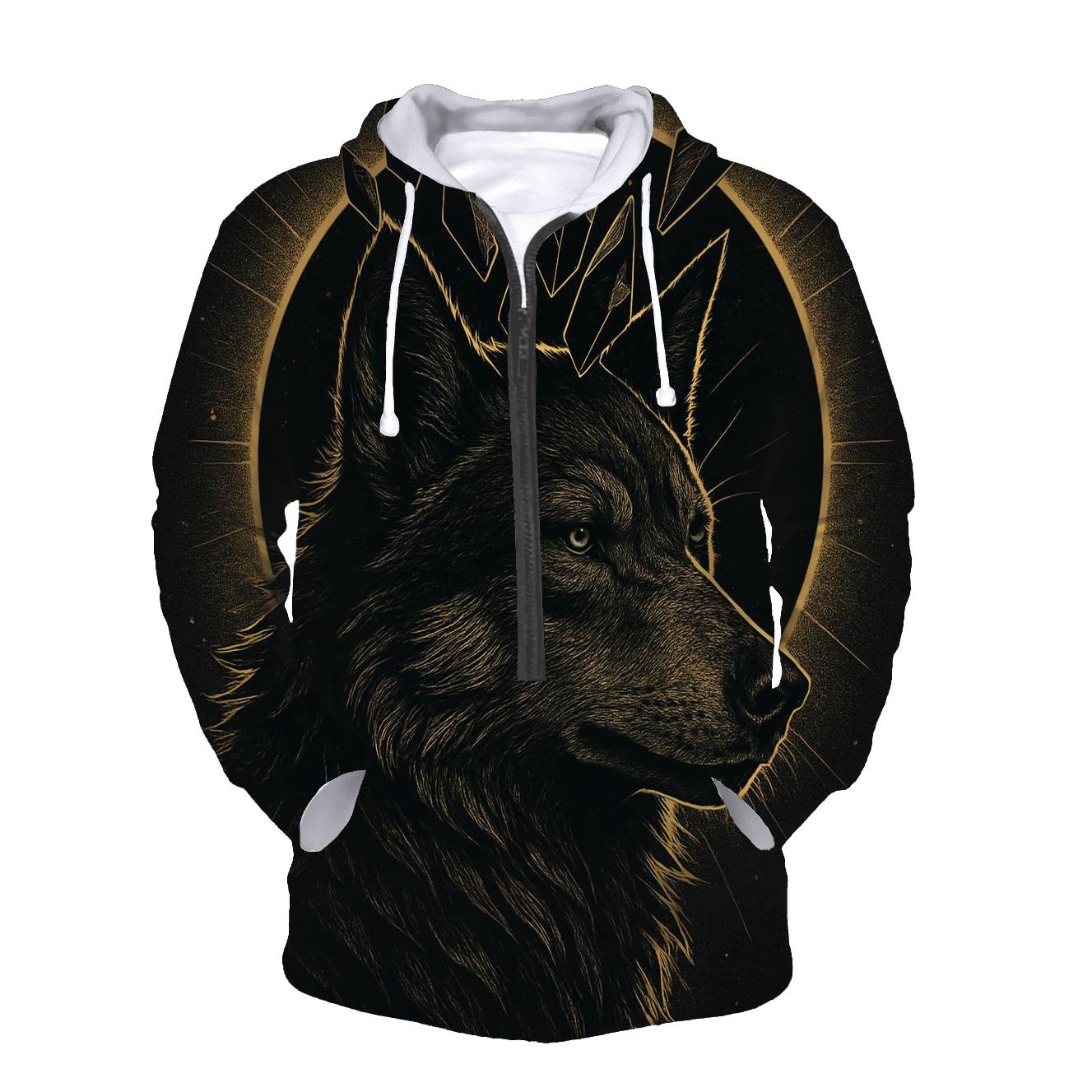 Obsidian Crown Wolf Of Eclipse hoodie designs