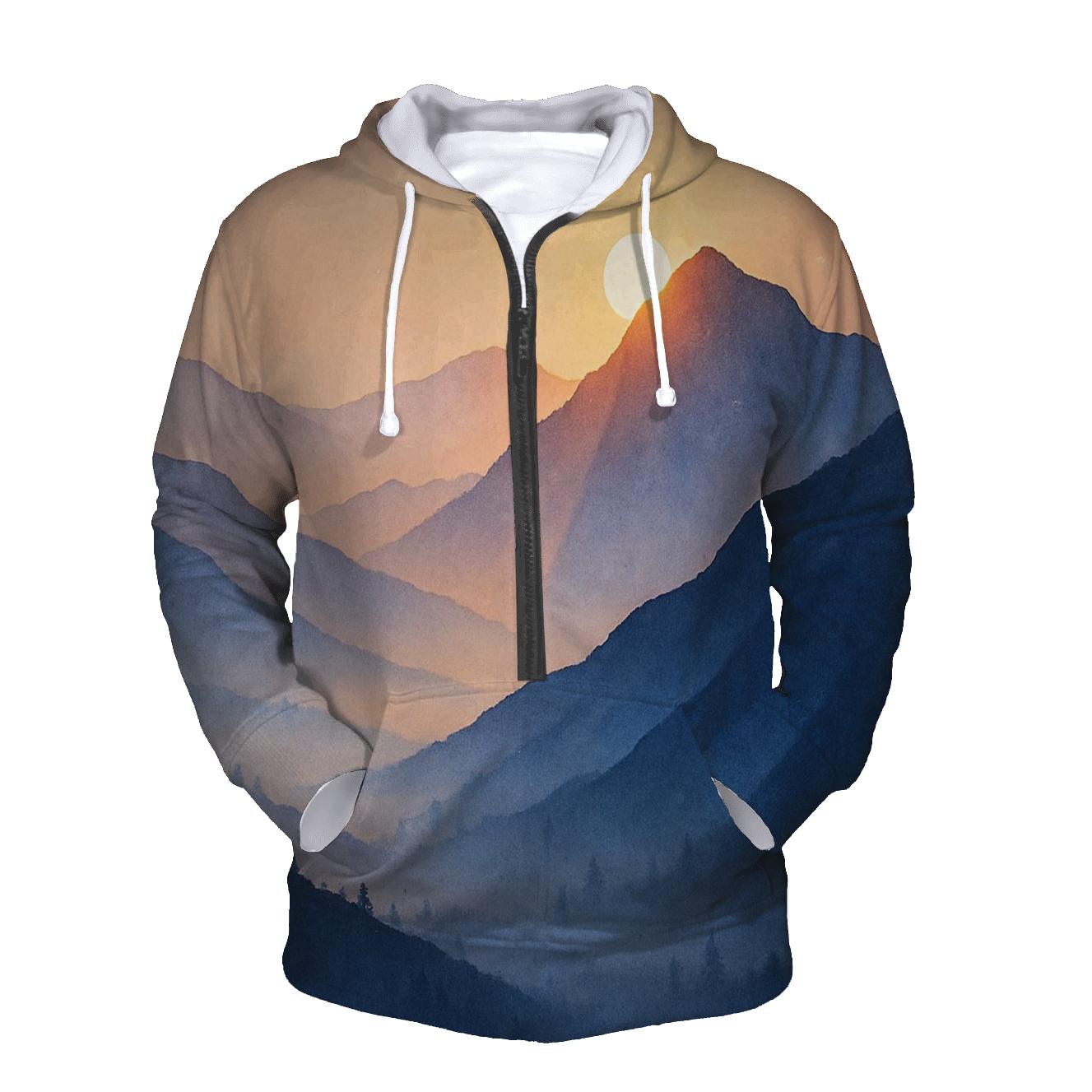 Lavender Ridge Afterglow hoodies fashion