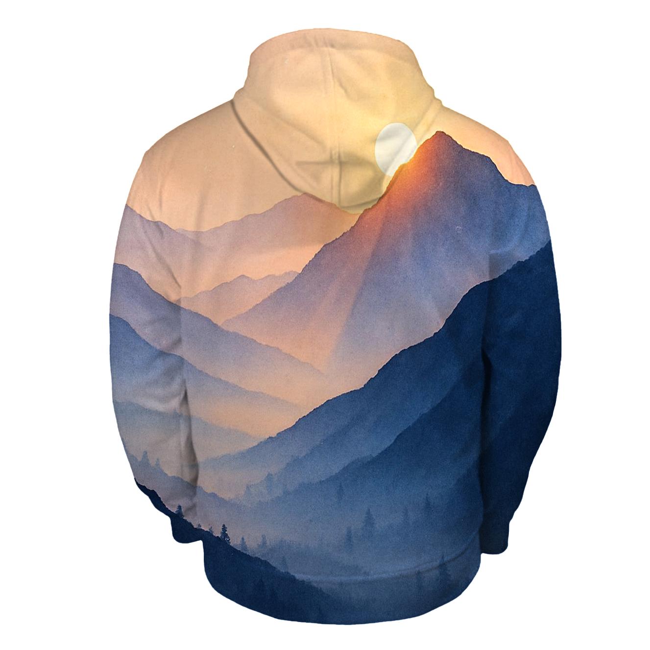 Lavender Ridge Afterglow hoodies fashion